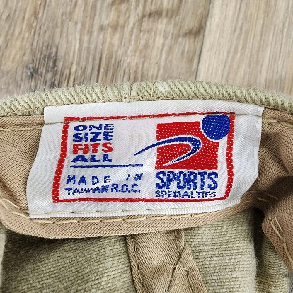 Vintage Miami Dolphins NFL Sports Specialties Hat Cap Tan Brown‎ Adjustable